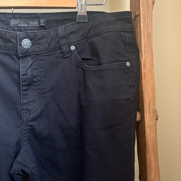 Prana Women' s Black Pants Regular Inseam Size 10/30 - Picture 3 of 11
